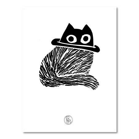 Chat à Lunette