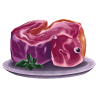 Lardon pas dans son assiette