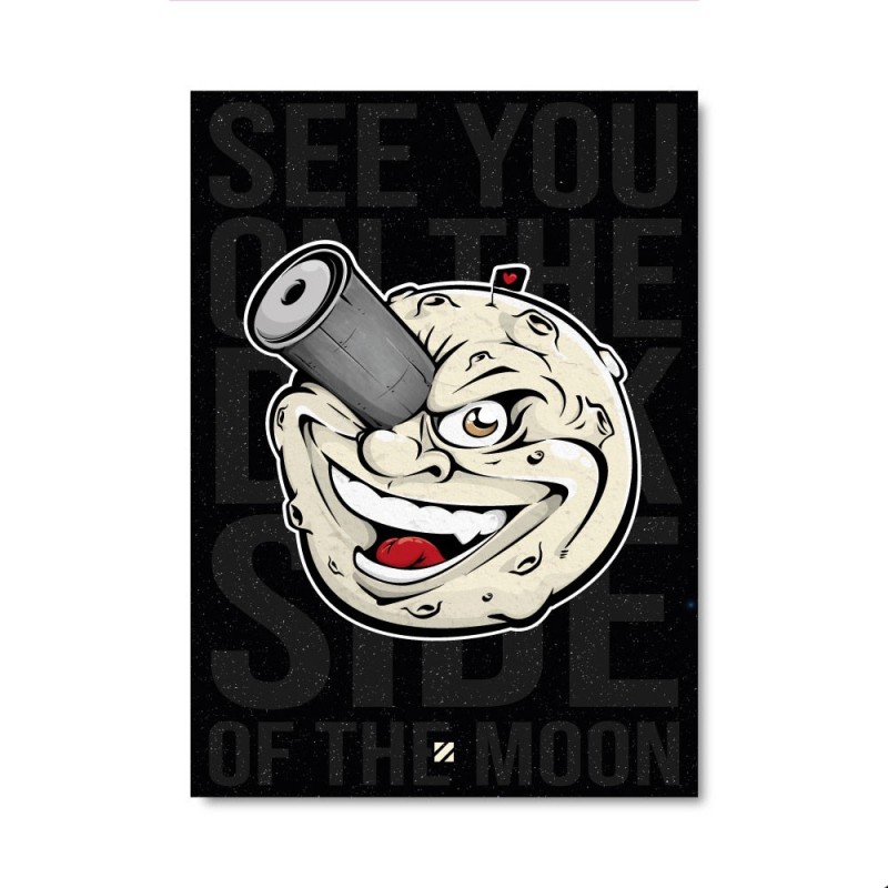 Dark side moon