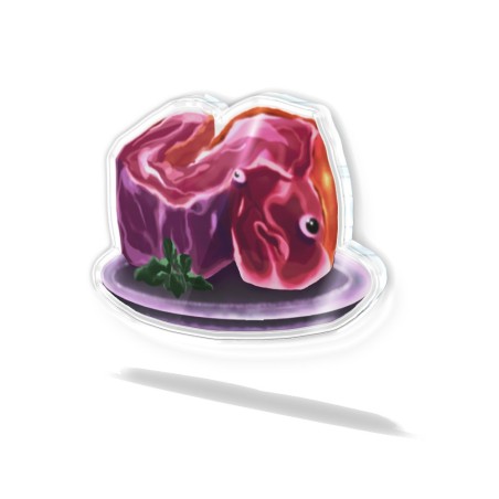 Lardon pas dans son assiette